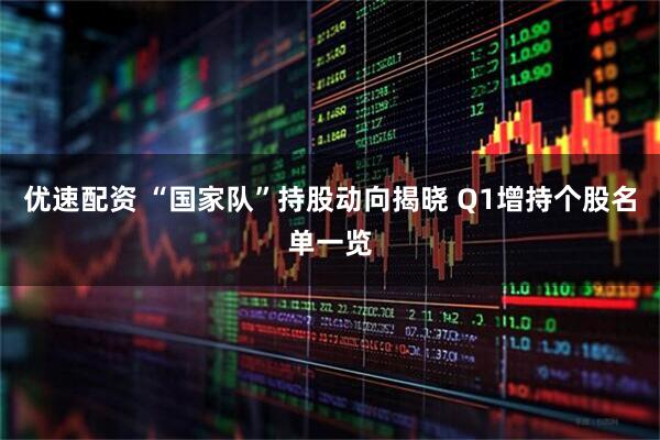优速配资 “国家队”持股动向揭晓 Q1增持个股名单一览
