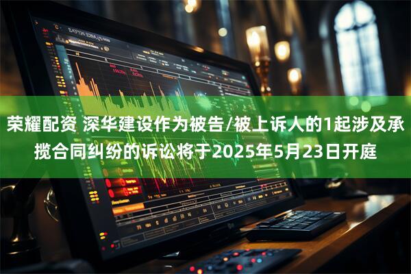 荣耀配资 深华建设作为被告/被上诉人的1起涉及承揽合同纠纷的诉讼将于2025年5月23日开庭